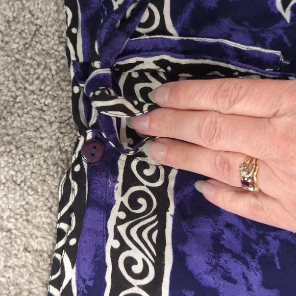 Ocean Theme Wrap Skirt - Picture 5 of 6